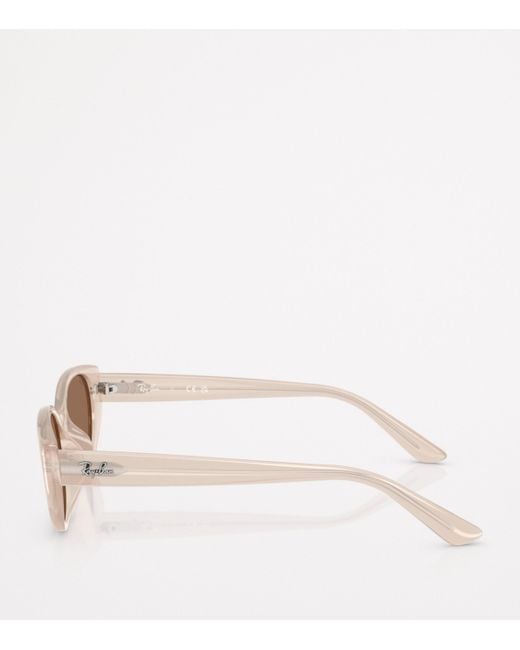 Ray-Ban Brown Rb4457D Bio-Based Sunglasses