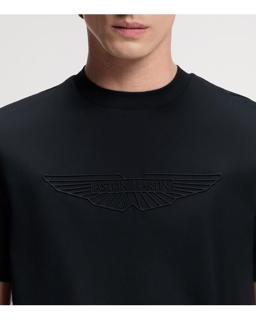 Boss Blue X Aston Martin Embroidered T-Shirt for men