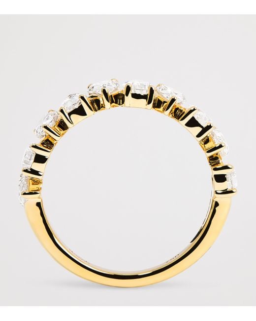 Harrods Metallic And Diamond Eternity Ring