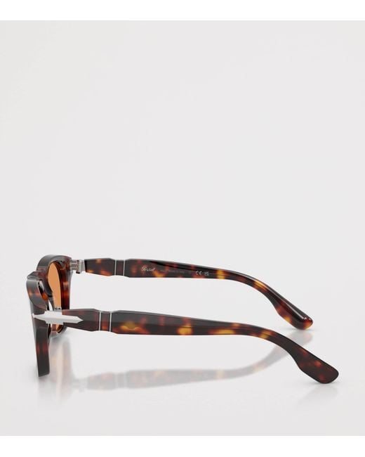 Persol Brown Tortoiseshell Phantos Sunglasses