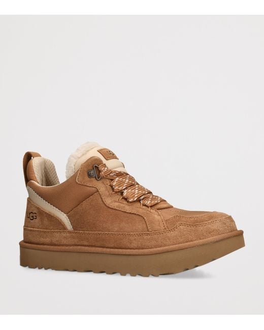 Ugg Brown Suede Lowmel Sneakers for men