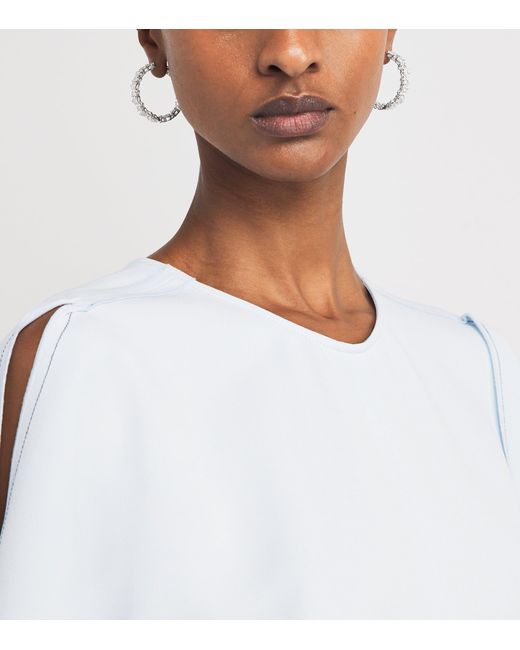 Harrods Metallic And Diamond Hoop Earrings