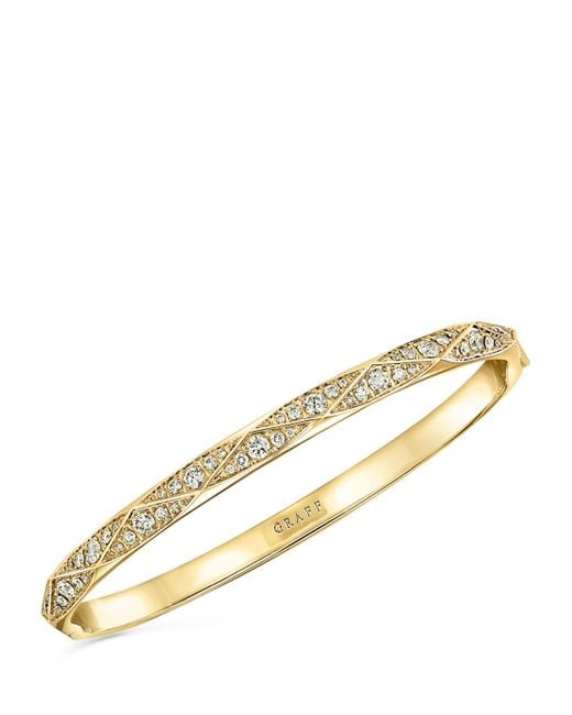 Graff Metallic And Diamond Laurence Signature Bangle