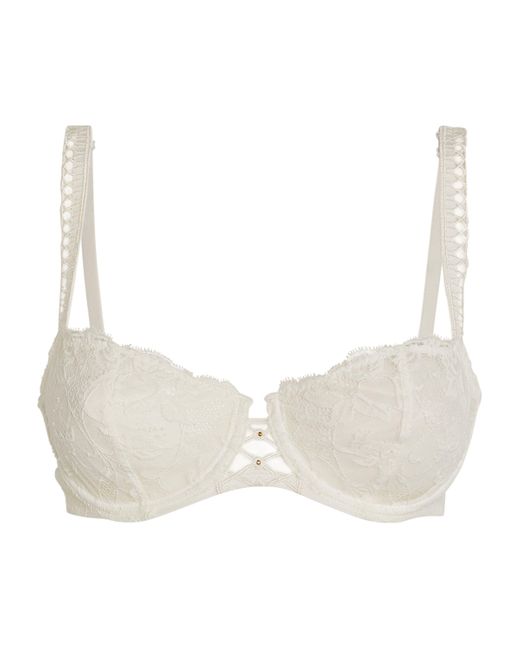 【Aubade】新作★バンドゥタイプ・モールドカップ★KISS OF LOVE Aubade Kiss Of Love Moulded Strapless Multiway Bra - Opale