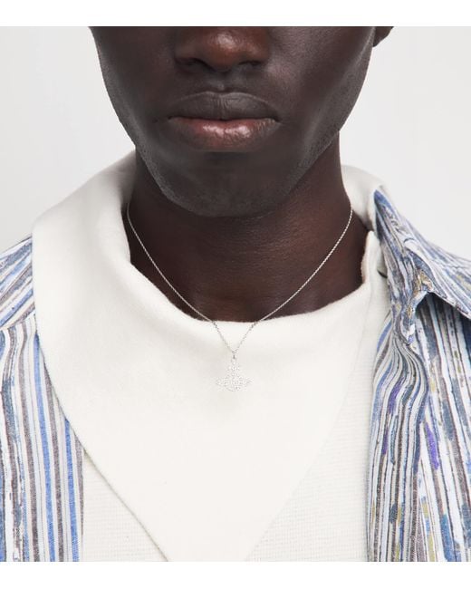 Vivienne Westwood Natural Calliope Pendant Necklace for men