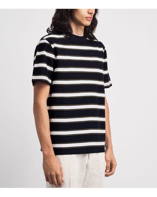 Barbour Blue Stripe T-Shirt for men