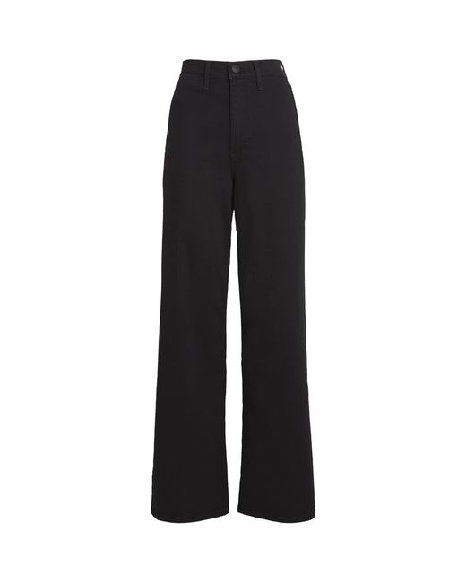 Rag & Bone Black Hadley Straight Jeans