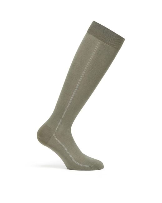 Zegna Green Mid-calf Socks for men