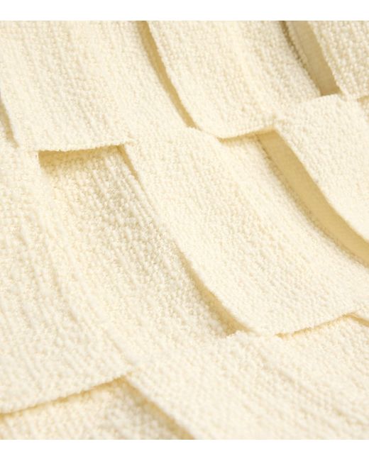 A.W.A.K.E. MODE Natural Rectangle Maxi Skirt