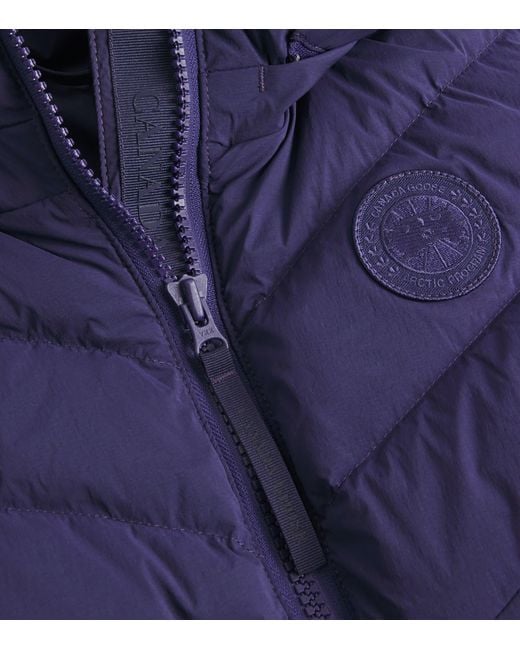 Canada Goose Blue Water-Repellent Down Clair Gilet