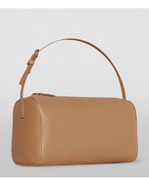 The Row Brown Leather '90s Top-handle Bag