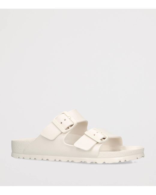 Birkenstock White Arizona Eva Sandals