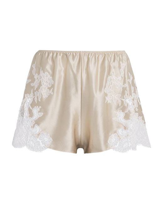 Torlowei Natural Silk Elsa Shorts