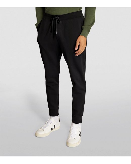 Polo Ralph Lauren Black Tech Knit Sweatpants for men