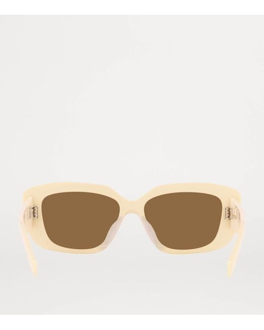 Céline Natural Rectangular Sunglasses