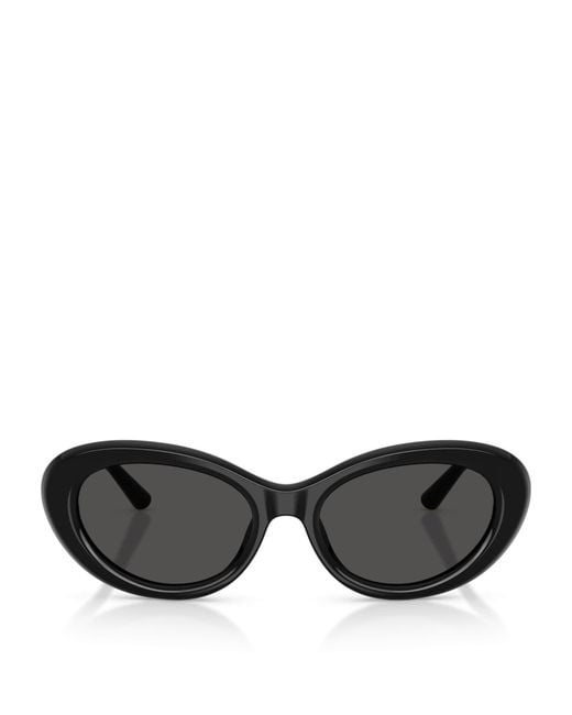 Dolce & Gabbana Black Acetate Dg4519 Marlene Sunglasses