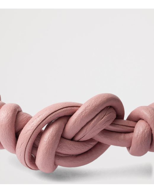 Prada Brown Nappa Leather Bracelet