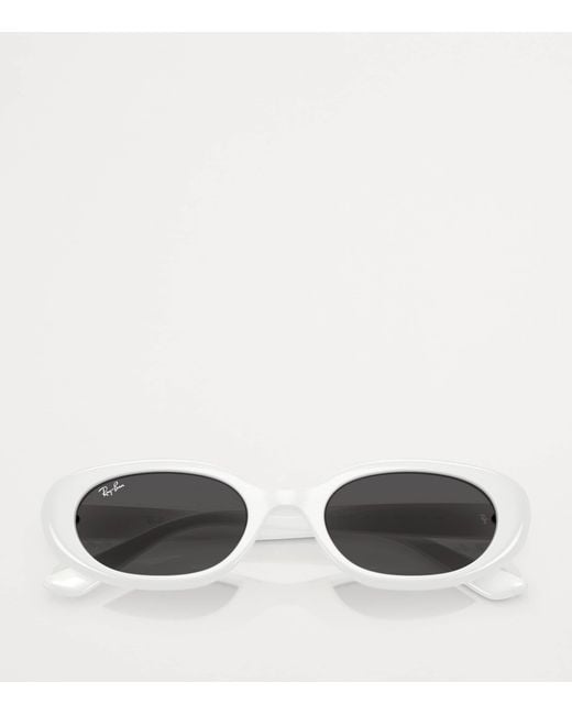 Ray-Ban White Rb4441D Sunglasses