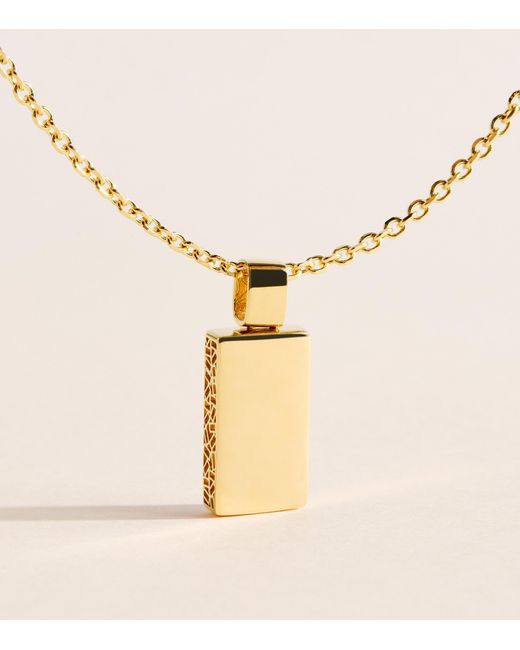 Suzanne Kalan Natural Block-Chain Pendant Necklace