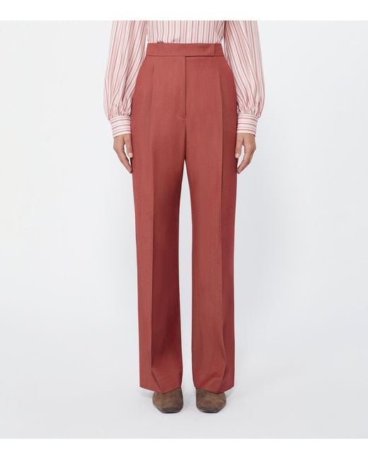 Max Mara Wool Tailored Trousers