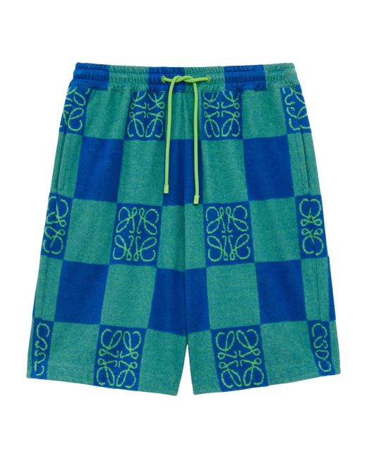 Loewe Blue X Paula's Ibiza Cotton-blend Shorts for men