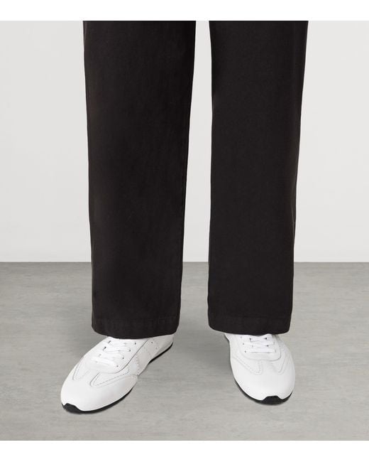 AllSaints White Leather Liam Sneakers for men