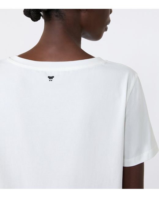 Weekend by Maxmara White Cotton T-Shirt