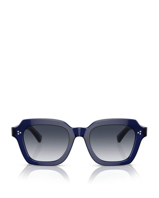 Oliver Peoples Blue Acetate Kienna Sunglasses