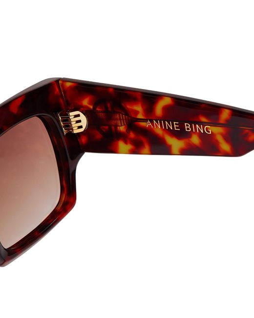 Anine Bing Brown Indio Sunglasses