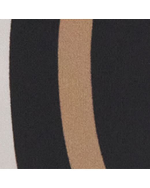 Emilio Pucci Black Marmo Print Bikini Bottoms