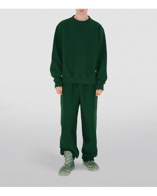 Burberry Green Ekd-patch Sweatshirt for men