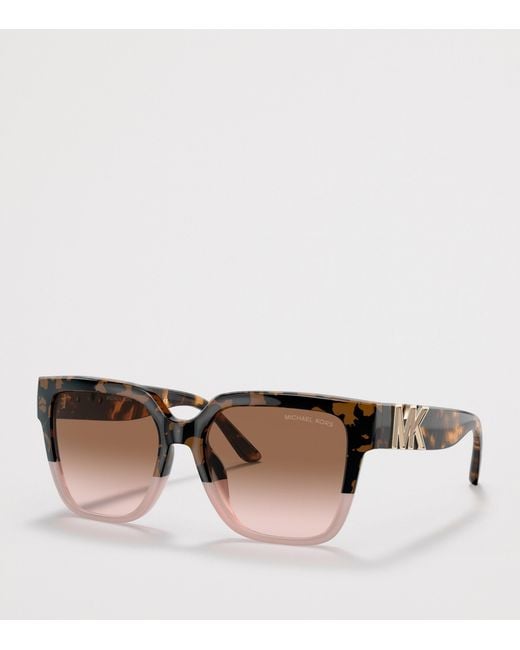 Michael Kors Brown Karlie Square Sunglasses