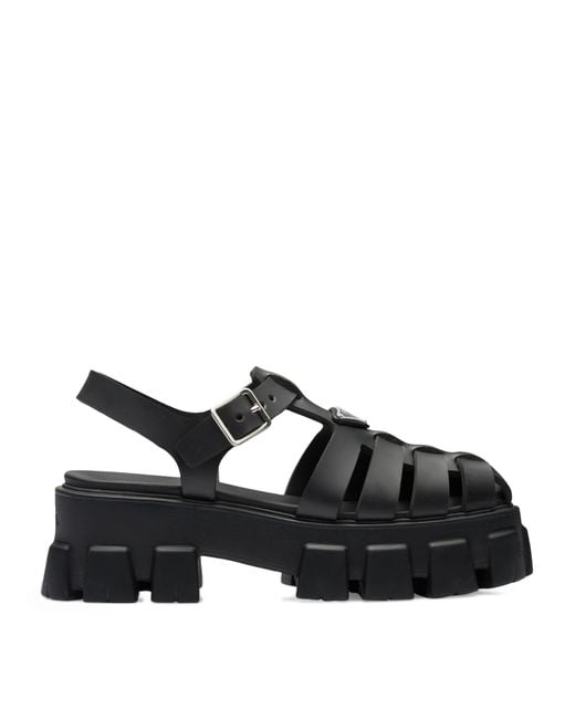 Prada Black Sandals