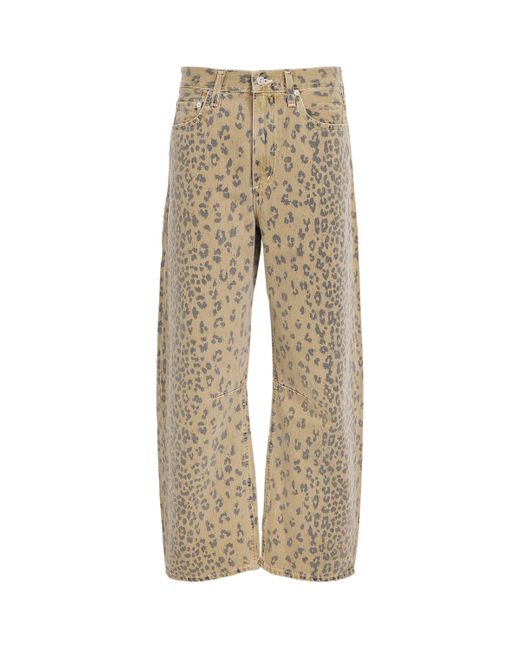 Citizens of Humanity Natural Miro Cheetah Relaxed Jeans
