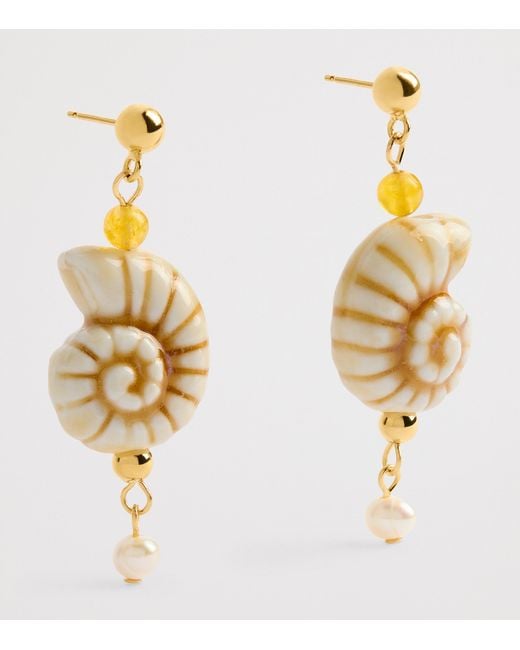 Anni Lu Metallic Plated Seaside Earrings