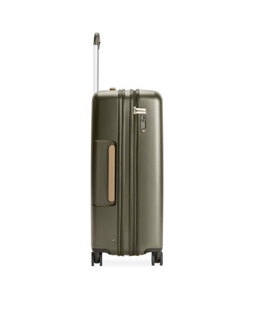 Briggs & Riley Green Large Check-in Expandable Spinner Suitcase (76cm)