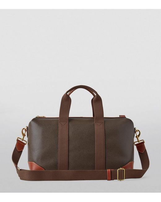 Mulberry Brown Heritage Clipper Holdall for men