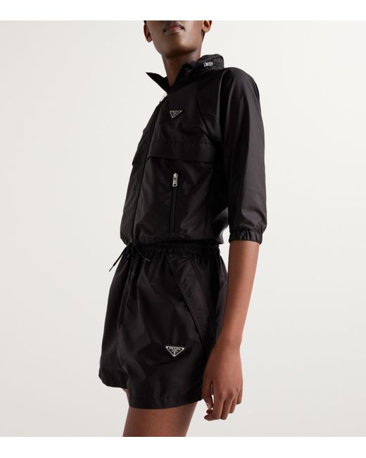 Prada Black Re-Nylon Shorts