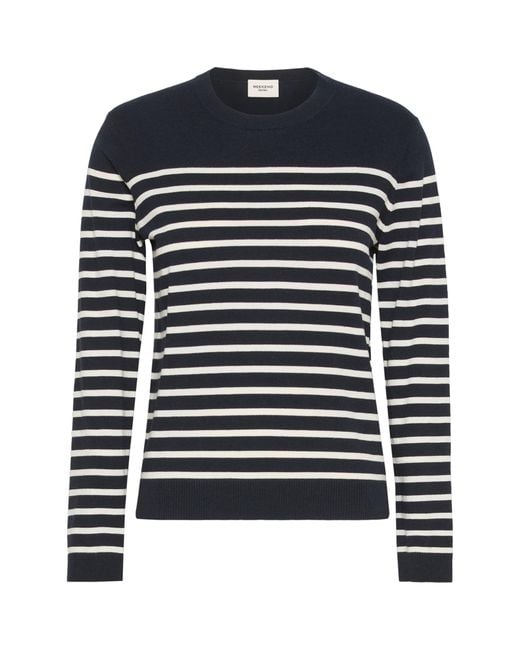 Weekend by Maxmara Blue Stripe Sweater