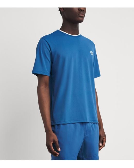 vuori Blue Logo Gamepoint T-Shirt for men