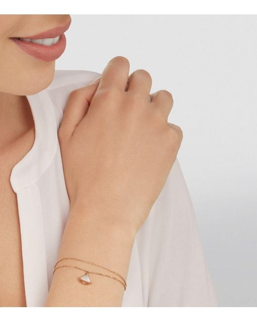 BVLGARI Metallic And Mother-Of-Pearl Divas' Dream Bracelet