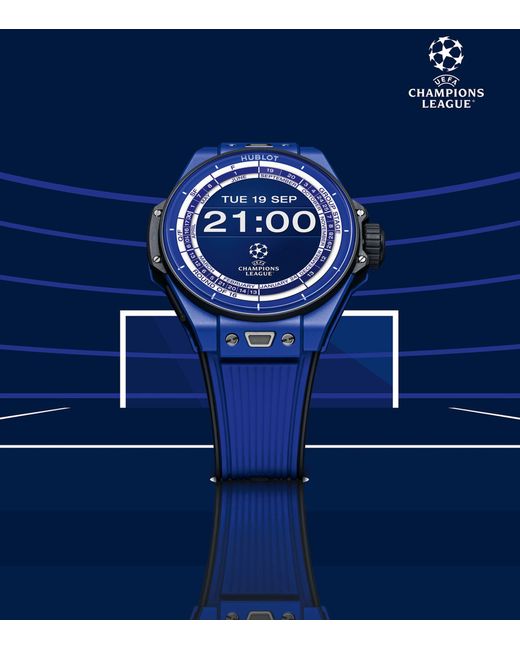 Hublot Blue E Gen3 Big Bang Uefa Champions League Watch 44mm