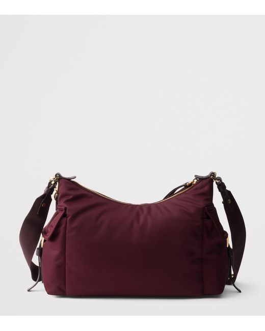 Prada Purple Large Re-Nylon Explore Shoulder Bag