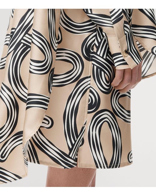 Loewe Gray X Paula's Ibiza Silk Oversized Shirt