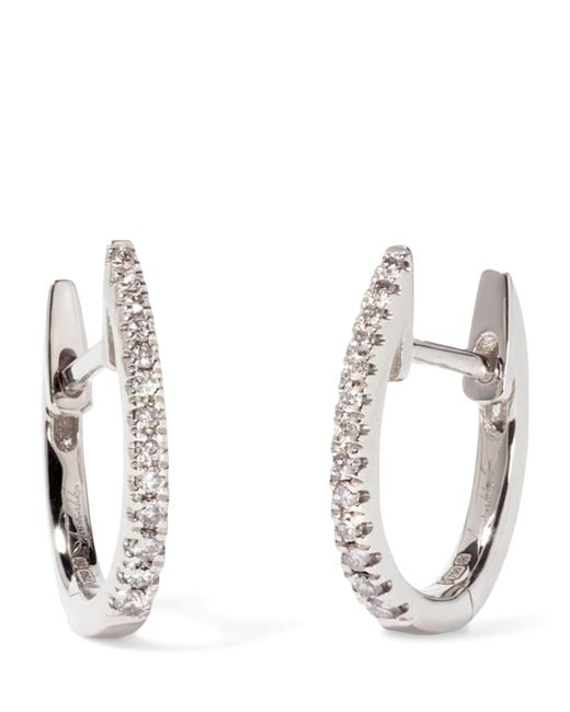 Annoushka Metallic Eclipse Hoop Earrings