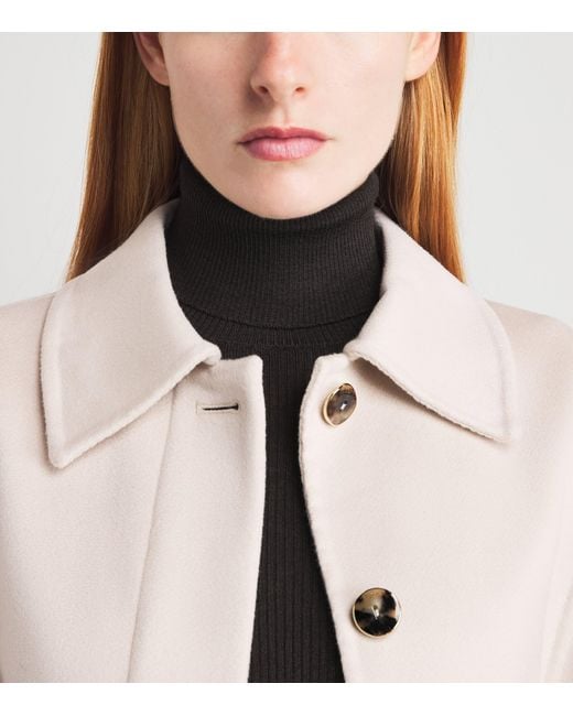 Agnona Black Wool-Silk-Cashmere Rollneck Sweater