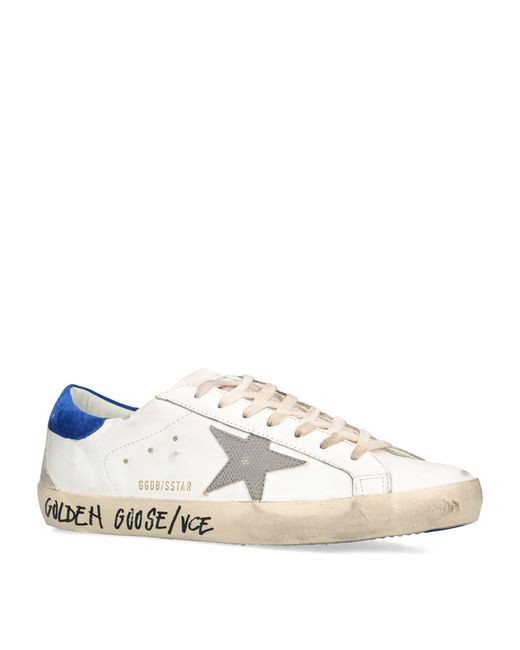 Golden Goose Deluxe Brand White Superstar Sneakers for men