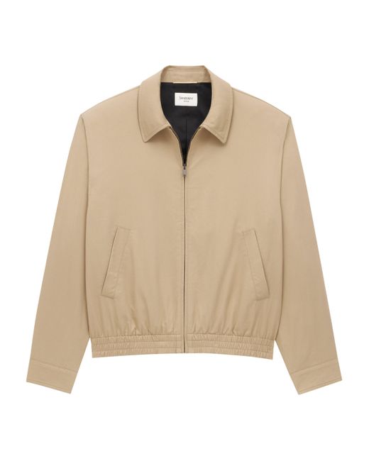 Saint Laurent Natural Twill Jacket