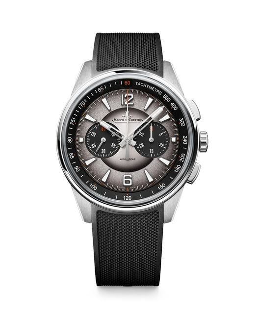Jaeger-lecoultre Gray Stainless Steel Polaris Chronograph Watch for men