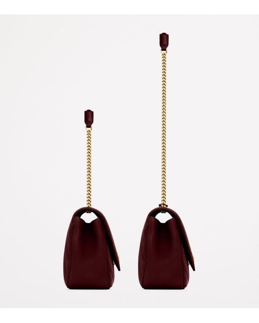 Saint Laurent Purple Medium Loulou Shoulder Bag